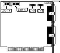 UNIDENTIFIED &nbsp; MULTI-I/O CARD FOR 80286